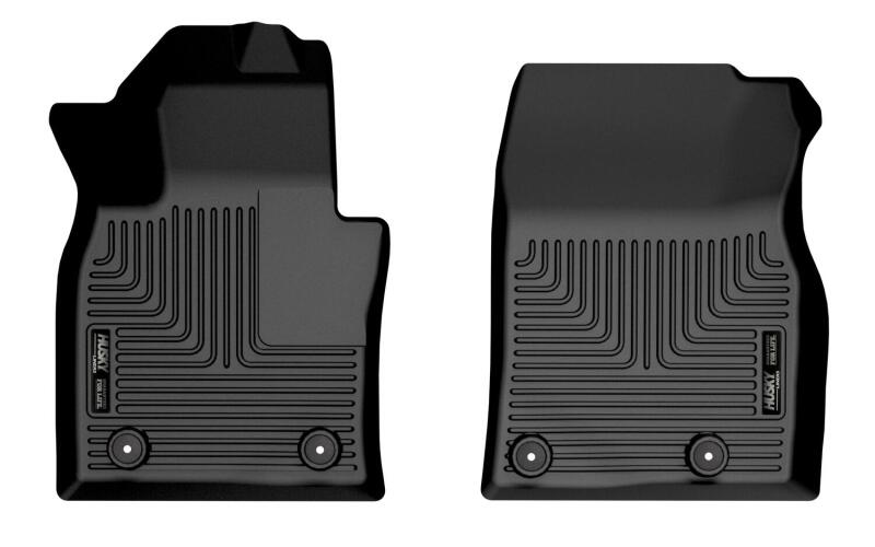 Mazda CX-50 Floor Mats - Front - Husky Liners - X-act Contour - Black - `23-`27